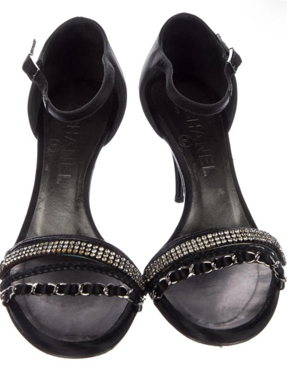 CHANEL description satin